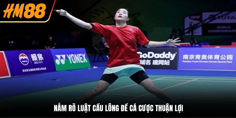 Nắm rõ luật cầu lông để cá cược thuận lợi