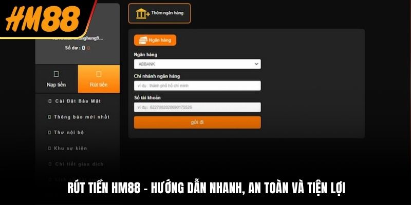 rút tiền hm88